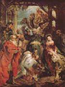 Peter Paul Rubens THe Adoration of The Magi (mk27) Sweden oil painting artist